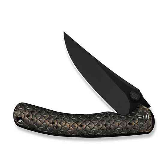 Ніж складаний туристичний Weknife Dracarys, (9.1 см) Böhler M390 / титан 6AL4V бронзовий/чорний Київ