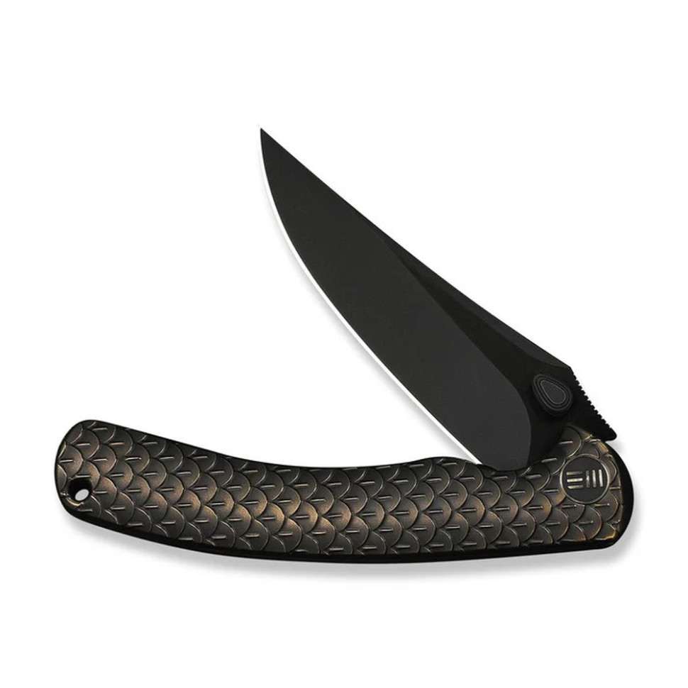 Ніж складаний туристичний Weknife Dracarys, (9.1 см) Böhler M390 / титан 6AL4V бронзовий/чорний Київ - фото 4
