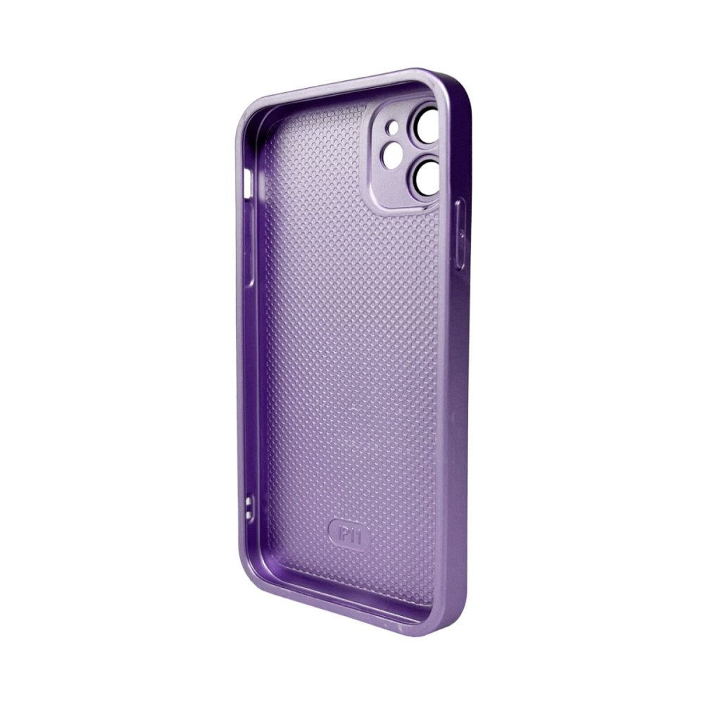 Чохол для смартфона AG Glass Matt Frame Color Logo for Apple iPhone 11 Light Purple Киев - изображение 2
