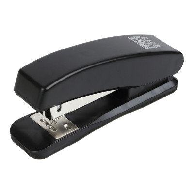 Степлер Buromax пластиковый JOBMAX, 15 листов, (скобы №24;26), 110 х 30 х 48 мм, черный (BM.4213-01) Винница - изображение 1