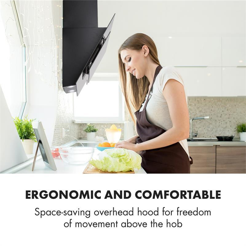 Витяжка DeLorean 60 625 м3/год сенсорна панель ретро чорний 60 см (Німеччина, читати опис) Рівне - фото 9