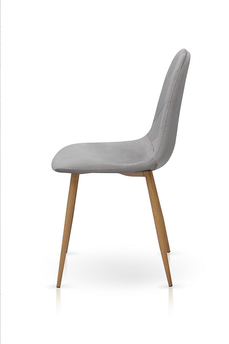 Стілець Ембер-L, термо/велюр світло-сірий Киев - изображение 4