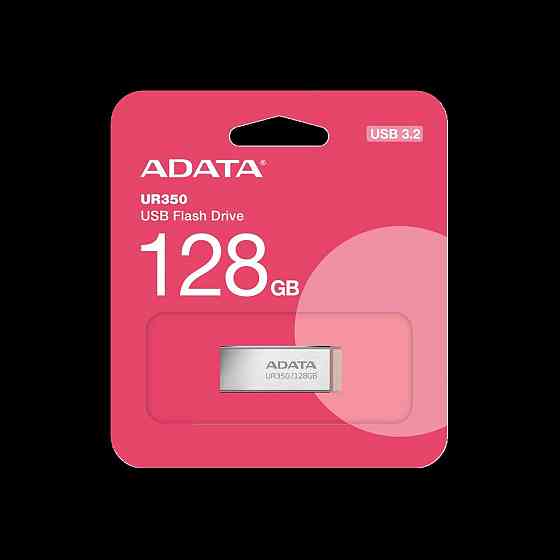 Флешка flash A-DATA USB 3.2 UR 350 128Gb Silver/Beige UR350-128G-RSR/BG Одесса