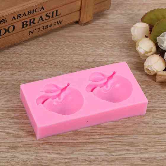 Молд силіконовий Персик 103 на 53 мм рожевий Київ