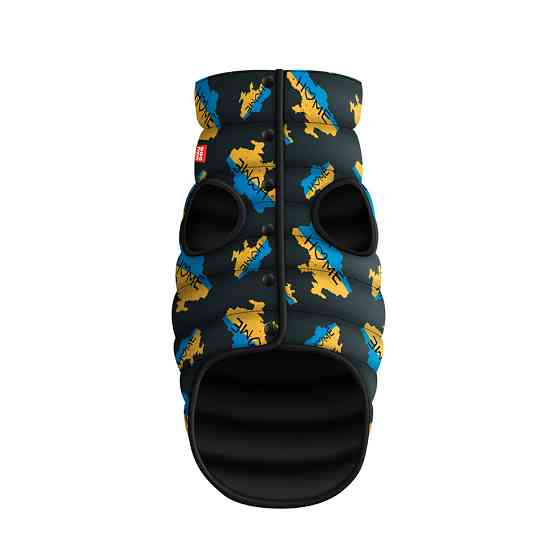 Курточка для собак WAUDOG Clothes малюнок "Дім", S40, В 52-55 см, С 36-39 см Коломыя