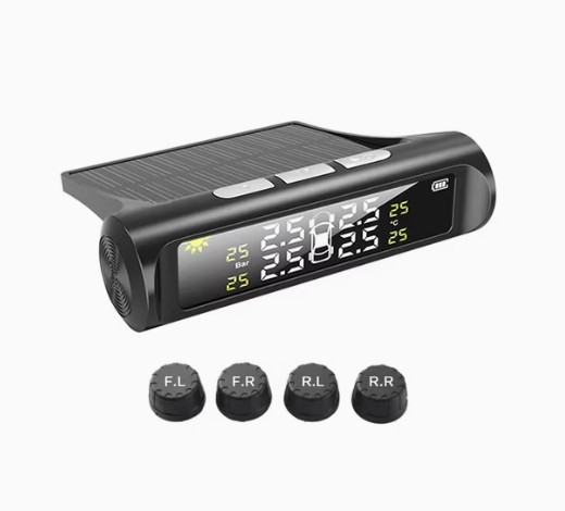 Система контролю тиску у шинах + сонячна панель Київ - фото 2
