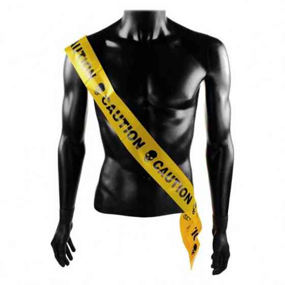 Стрічка жовта Caution Київ