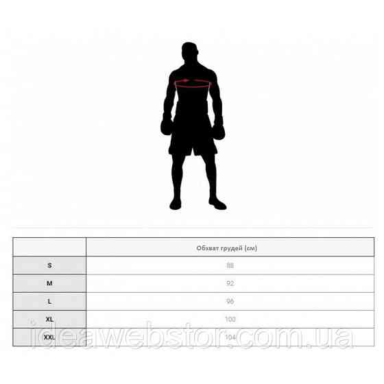 Майка боксерська Leone Boxe Black спортивна тренувальна чоловіча для боксу ММА фітнесу та спортзалу чорна L Київ