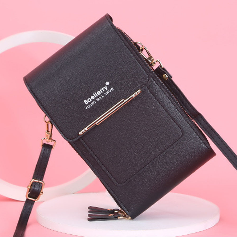 Жіноча сумочка через плече Baellerry Phone Purse,Чорна SBR Київ - фото 2
