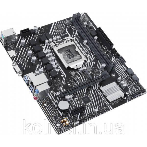 ASUS PRIME H510M-K R2.0 (1200/H470, 2*DDR4, 1xPCIex16, HDMI/VGA, 4xSATAІІІ, M.2, GLan, 7.1ch, mATX) (PRIME Киев - изображение 3