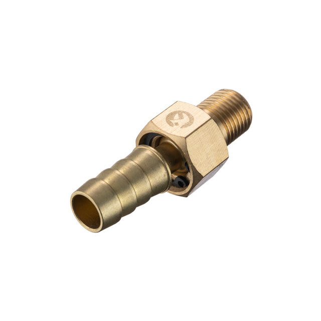 Шарнір поворотний, зовнішня різьба 1/4" на шланг 12 мм, латунь, STORM INTERTOOL PT-2207 Київ - фото 2