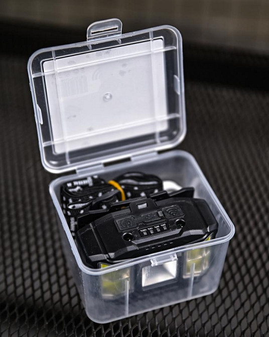 Налобний ліхтарик HC 617 COB сенсор червоне світло ПП8147 Одеса - фото 3