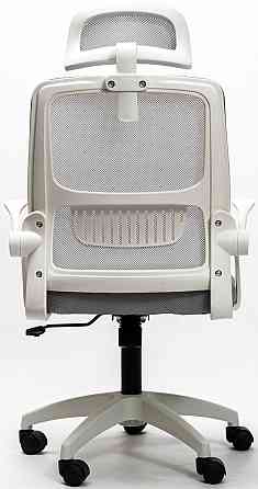 Кресло офисное Diego ErgoFlex сетка бело-серое Киев