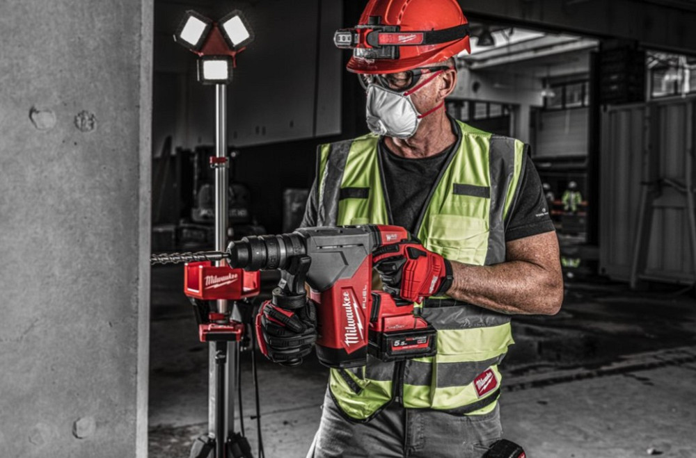 Перфоратор аккумуляторный бесщеточный SDS-PLUS MILWAUKEE M18 ONEFHPX-0 (5Дж) (каркас) Одесса - изображение 9