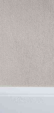 Шпалери вінілові на флізеліні гарячого тиснення DUKA Selective 1.06x10 однотонні під тканину дрібна сітка матові темно-беж 32851-4 Київ