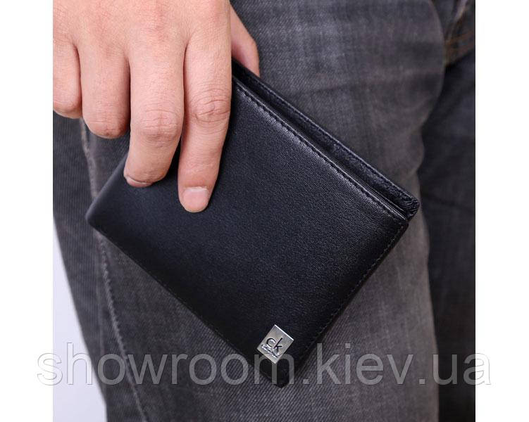 Чоловіче шкіряне портмоне в подарунковій упаковці (1391) Київ - фото 2