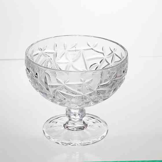 Набір креманок на ніжці 6 штук 340 мл скляні креманки для морозива жле та десертів HP-19-169 Київ