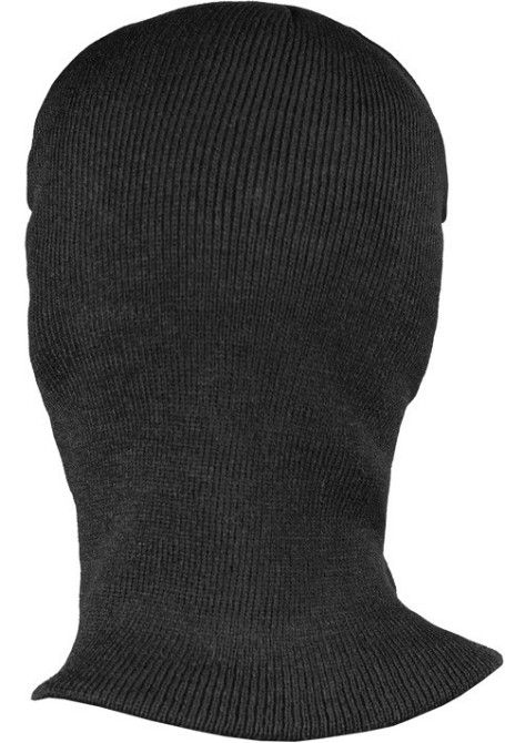 Універсальна Тактична Балаклава зимова з 3 отворами Mil-Tec від Sturm (12114002) Black Нововолинськ - фото 6