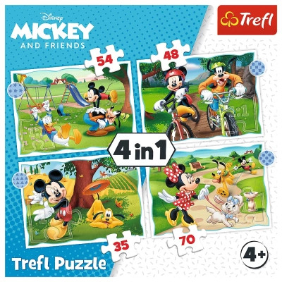 Пазл Trefl Mickey&friends Хороший день (35, 48, 54, 70) элемента (5900511346046) Винница - изображение 6