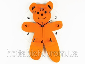 Годинники настінні Дитина Ведмедик два кольори Київ - фото 1