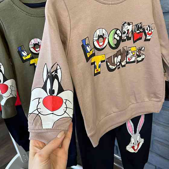 Дитячий Костюм Disney Двунитка Беж 80-86 пакунок малюка Киев