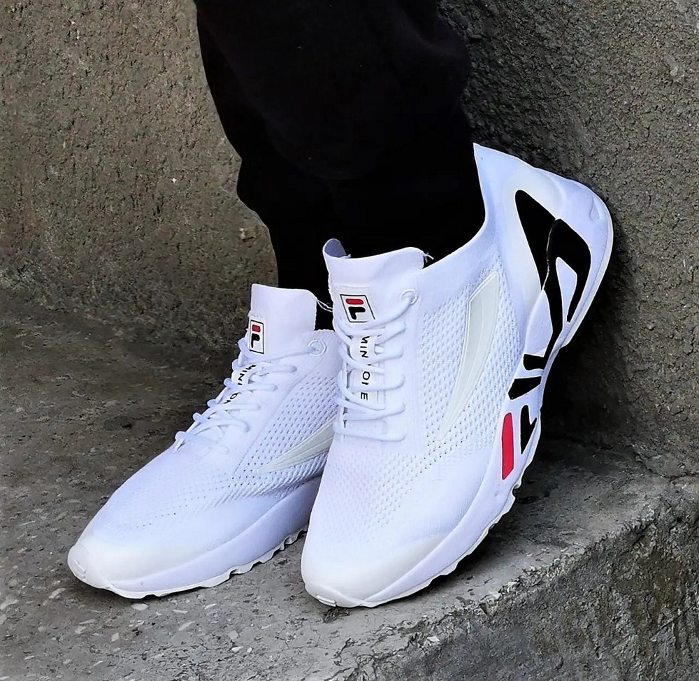 Кросівки FILA Білі Жіночі Філа Тканинні (розміри: 41,42,43) Дніпро - фото 1