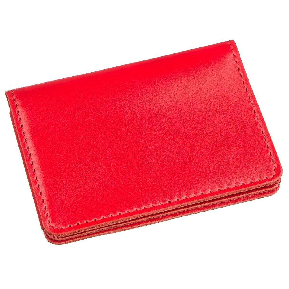 Обкладинка для авто документів на 3 слота шкіряна Shvigel 13965 Червона Київ - фото 2