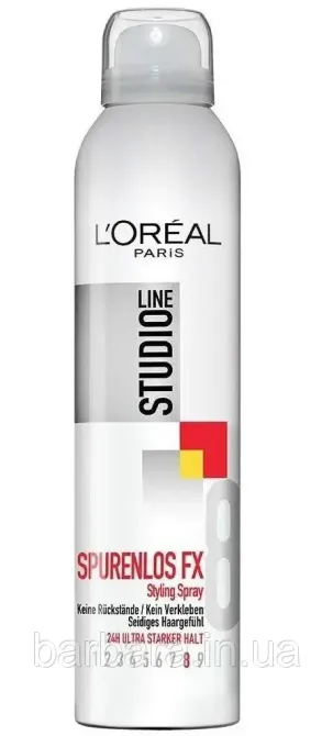 Лак для волосся L'Oreal Paris Studio Line Spurenlos 250 мл фікс 3 Київ - фото 1