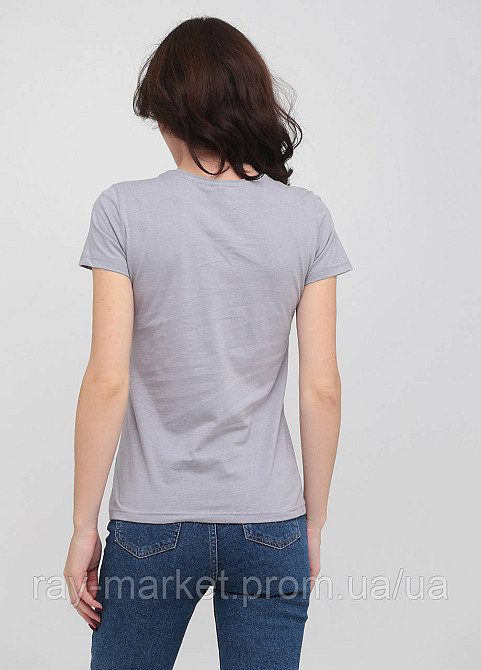 Футболка базовая Stedman Classic-T Unisex женская приталенная светло-серая (ST2600-SGY ) Киев - изображение 4