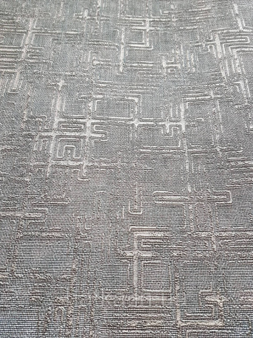 Шпалери вінілові на паперовій основі Zambaiti C88117 ABITAT лофт 3д геометрія абстракція зелена з золотом Київ - фото 2