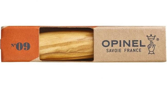 Лімітований Складаний Ніж Opinel (Опінель) No.9 "Inox Lux" Оливка (002426) Нержавіюча сталь Нововолинськ - фото 5