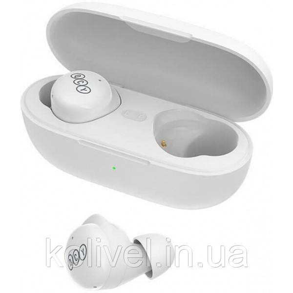 Навушники з мікрофоном Xiaomi TWS QCY T17 White (QCY T17 White_#) Київ - фото 3