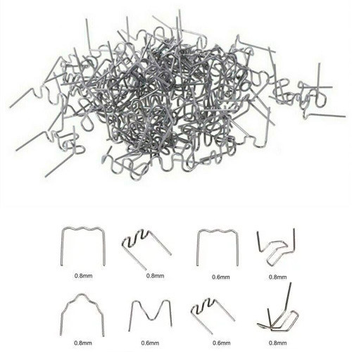 Набір скоб для гарячого степлера 800шт 8 видів ефективне рішення для ремонту пластикових деталей Київ - фото 1