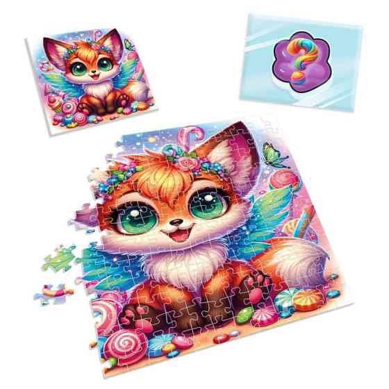 Дитячі пазли з сюрпризом "Лисеня" VT8030-10, 180 деталей Вінниця