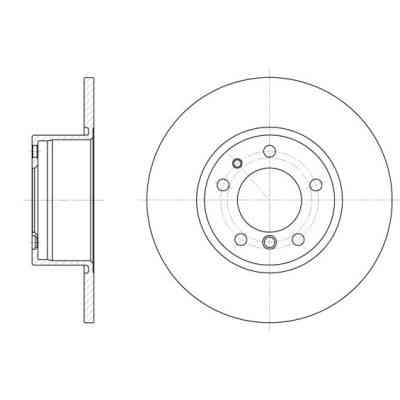 Гальмівний диск REMSA 6347.00 Вінниця