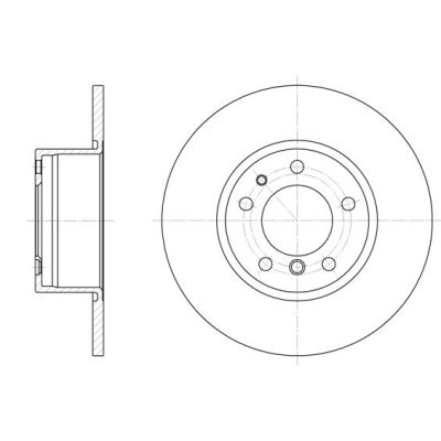 Тормозной диск REMSA 6347.00 Винница - изображение 1