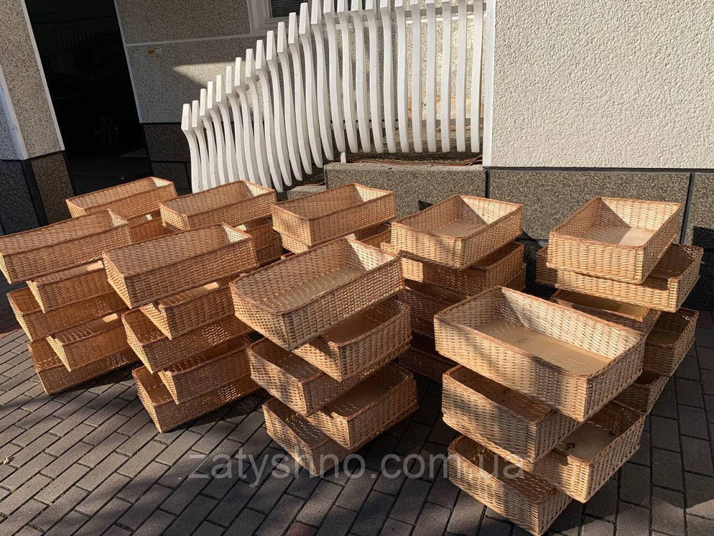 Корзина плетеная лоток из лозы Киев - изображение 6