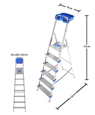 Драбина Colombo Atlantica 7 щаблів (S112A07P) Київ