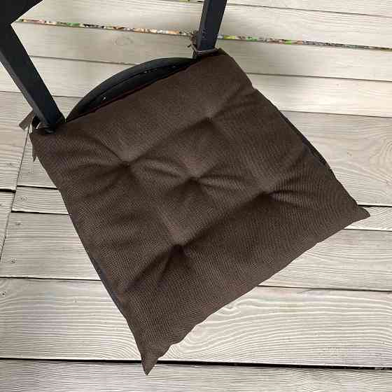 Подушка для стільців (38x38х5 см) Decorator Sawana колір коричневий 84-033 Київ