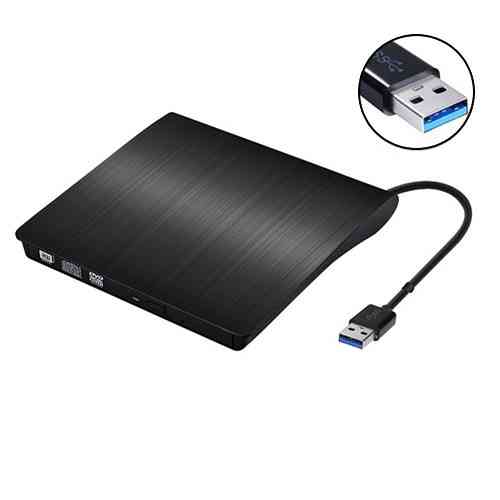 Зовнішній USB 3.0 DVD-RW CD-RW привод, портативний дисковод, ECD819-SU3 Вінниця
