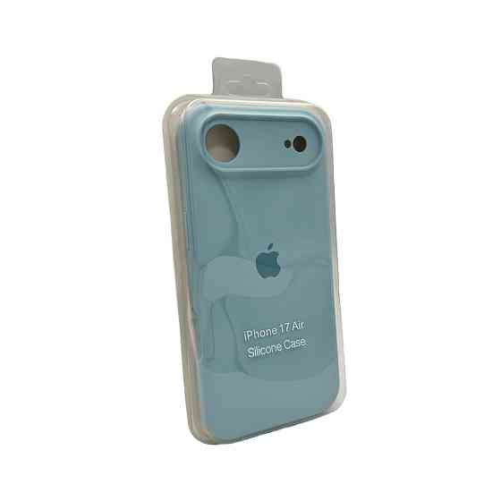 Чохол для смартфона Silicone Full Case AA Camera Protect for Apple iPhone 17 Air 27,Mist Blue Київ