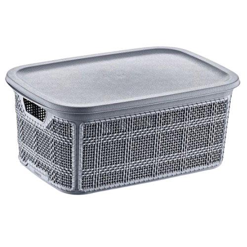 Кошик 5л з кришкою (мікс) Jute ELIF Житомир - фото 1