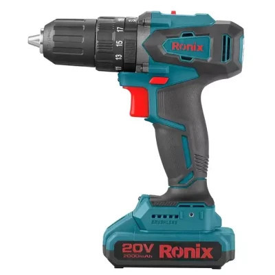 Шуруповерт Ronix ударний акумуляторний 20В, 2Ah х 2 (8900K) Вінниця - фото 1