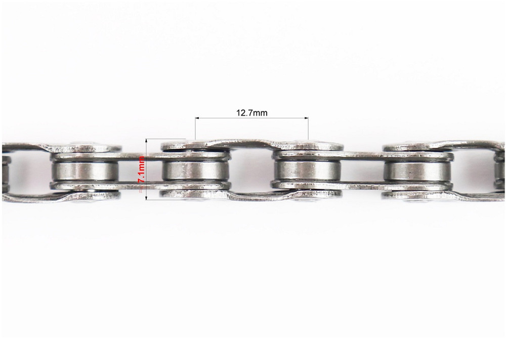Ланцюг приводний 1/2х3/32х116L 8 швидкостей, сірий Z8.1 Київ - фото 2