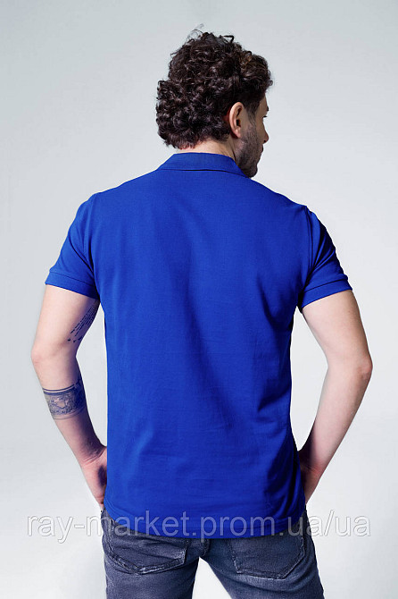 Поло класичне Stedman Lux Polo чоловіче волошкове (ST9060-BRR) XXL Київ - фото 4