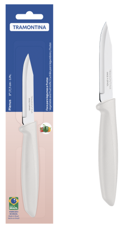 Нож для овощей Tramontina Plenus light grey, 76 мм (6740791) Киев