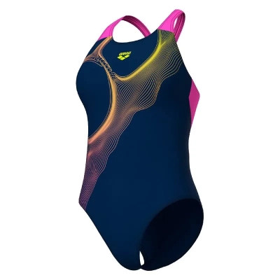 Купальник Arena Ripples Swimsuit V Back B 009021-780 синій 36 (3468337506072) Вінниця - фото 7