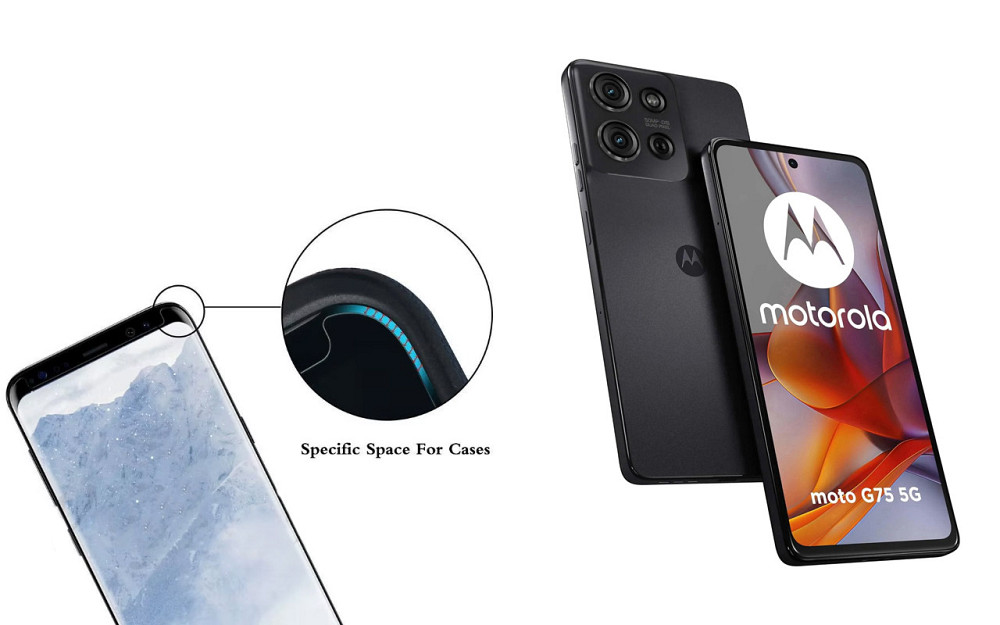 Захисне скло HyperGlass Pro для Motorola Moto G75 – максимальна чутливість та захист Київ - фото 3