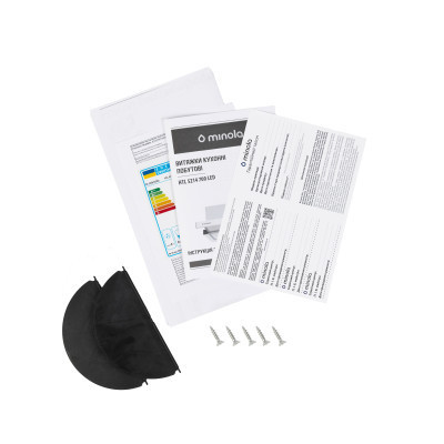 Вытяжка кухонная Minola HTL 5214 BL 700 LED Винница - изображение 4