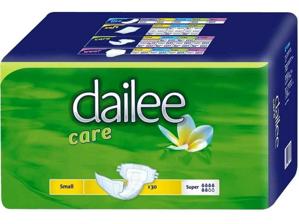 Подгузники для взрослых Super 30шт дышащие Small ТМ Daily Care Solmir Киев - изображение 1